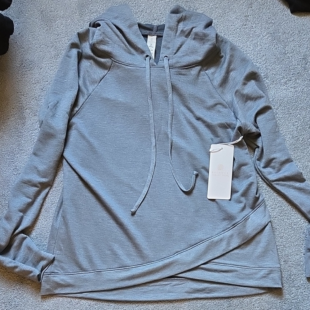 Balance Collection Light Blue Women's Hoodie